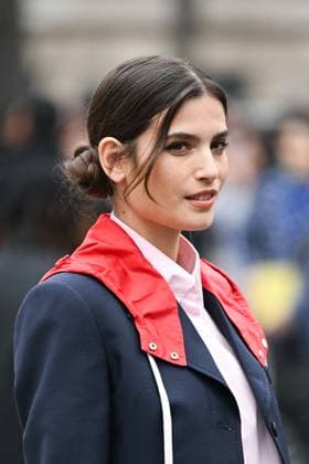 PFW Miu Miu Arrivals Alma Jodorowski attending the Miu Miu Womenswear Fall Winter 2025-2026 show as part of Paris Fashion Week in Paris, France on March 11, 2025. Photo by Aurore Marechal ABACAPRESS.COM Paris France  Copyright: xMarechalxAurore ABACAx