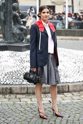 PFW Miu Miu Arrivals Alma Jodorowski attending the Miu Miu Womenswear Fall Winter 2025-2026 show as part of Paris Fashion Week in Paris, France on March 11, 2025. Photo by Aurore Marechal ABACAPRESS.COM Paris France  Copyright: xMarechalxAurore ABACAx