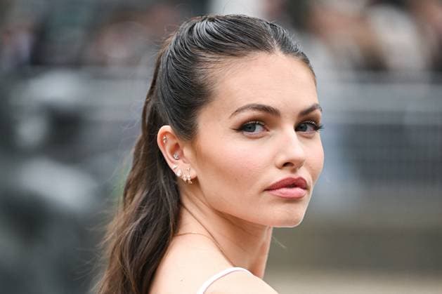 PFW Miu Miu Arrivals Thylane Blondeau attending the Miu Miu Womenswear Fall Winter 2025-2026 show as part of Paris Fashion Week in Paris, France on March 11, 2025. Photo by Aurore Marechal ABACAPRESS.COM Paris France  Copyright: xMarechalxAurore ABACAx