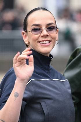 PFW Miu Miu Arrivals Pauline Ducruet attending the Miu Miu Womenswear Fall Winter 2025-2026 show as part of Paris Fashion Week in Paris, France on March 11, 2025. Photo by Aurore Marechal ABACAPRESS.COM Paris France  Copyright: xMarechalxAurore ABACAx