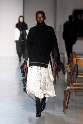 Ujoh ready to wear fall winter 2025-2026, Paris, 11 March 2025 Ujoh ready to wear fall winter 2025-2026 runway show at Paris fashion week on 11 March 2025., Credit:xxx Avalon Paris, France  Copyright: xxxxx xAvalonx 0974893120