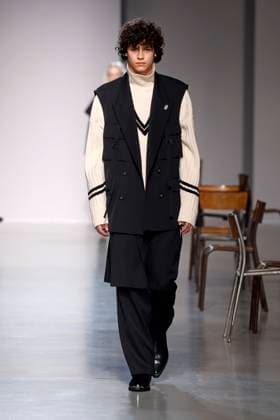 Ujoh ready to wear fall winter 2025-2026, Paris, 11 March 2025 Ujoh ready to wear fall winter 2025-2026 runway show at Paris fashion week on 11 March 2025., Credit:xxx Avalon Paris, France  Copyright: xxxxx xAvalonx 0974894115