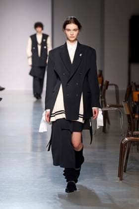 Ujoh ready to wear fall winter 2025-2026, Paris, 11 March 2025 Ujoh ready to wear fall winter 2025-2026 runway show at Paris fashion week on 11 March 2025., Credit:xxx Avalon Paris, France  Copyright: xxxxx xAvalonx 0974894368