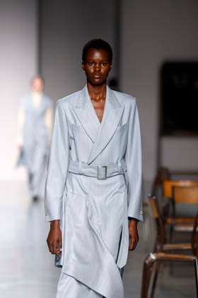 Ujoh ready to wear fall winter 2025-2026, Paris, 11 March 2025 Ujoh ready to wear fall winter 2025-2026 runway show at Paris fashion week on 11 March 2025., Credit:xxx Avalon Paris, France  Copyright: xxxxx xAvalonx 0974895680