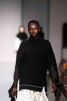Ujoh ready to wear fall winter 2025-2026, Paris, 11 March 2025 Ujoh ready to wear fall winter 2025-2026 runway show at Paris fashion week on 11 March 2025., Credit:xxx Avalon Paris, France  Copyright: xxxxx xAvalonx 0974896142