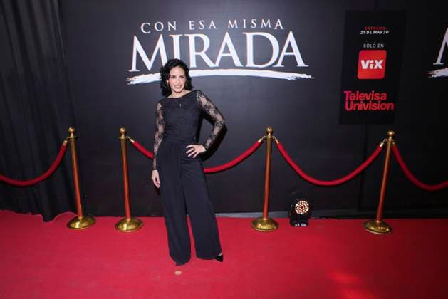 Con Esa Misma Mirada Tv Series Photocall Ximena Herrera poses during a Photocall for the presentation of the Vix Original Series Con Esa Misma Mirada . on March 11, 2025 in Mexico City, Mexico. (Photo by Yamak Perea Eyepix Group) Copyright: xYamakxPerea xEyepixxGroupx YP_11032025_146566