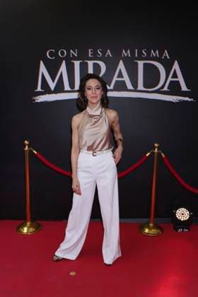 March 11, 2025, Mexico City, Ciudad de Mexico, Mexico: Fernanda Borches poses during a Photocall for the presentation of the Vix Original Series Con Esa Misma Mirada . on March 11, 2025 in Mexico City, Mexico. Mexico City Mexico - ZUMAe321 20250311_zea_e321_005 Copyright: xYamakxPereax