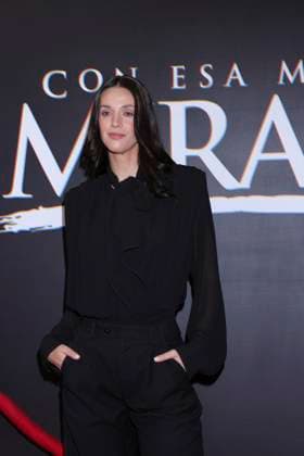 March 11, 2025, Mexico City, Ciudad de Mexico, Mexico: Pamela Almanza poses during a Photocall for the presentation of the Vix Original Series Con Esa Misma Mirada . on March 11, 2025 in Mexico City, Mexico. Mexico City Mexico - ZUMAe321 20250311_zea_e321_008 Copyright: xYamakxPereax