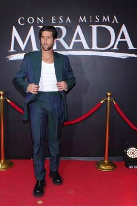March 11, 2025, Mexico City, Ciudad de Mexico, Mexico: Diego Klein poses during a Photocall for the presentation of the Vix Original Series Con Esa Misma Mirada . on March 11, 2025 in Mexico City, Mexico. Mexico City Mexico - ZUMAe321 20250311_zea_e321_015 Copyright: xYamakxPereax