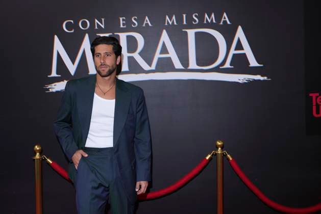 March 11, 2025, Mexico City, Ciudad de Mexico, Mexico: Diego Klein poses during a Photocall for the presentation of the Vix Original Series Con Esa Misma Mirada . on March 11, 2025 in Mexico City, Mexico. Mexico City Mexico - ZUMAe321 20250311_zea_e321_019 Copyright: xYamakxPereax