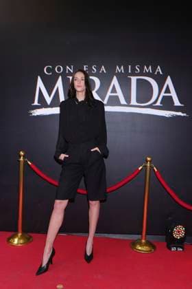 March 11, 2025, Mexico City, Ciudad de Mexico, Mexico: Pamela Almanza poses during a Photocall for the presentation of the Vix Original Series Con Esa Misma Mirada . on March 11, 2025 in Mexico City, Mexico. Mexico City Mexico - ZUMAe321 20250311_zea_e321_042 Copyright: xYamakxPereax