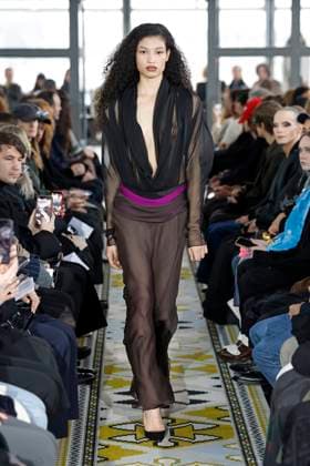 Burc Akyol ready to wear fall winter 2025-2026, Paris, 11 March 2025 Burc Akyol ready to wear fall winter 2025-2026 runway show at Paris fashion week on 11 March 2025., Credit:xxx Avalon Paris, France  Copyright: xxxxx xAvalonx 0974898195