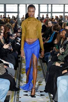 Burc Akyol ready to wear fall winter 2025-2026, Paris, 11 March 2025 Burc Akyol ready to wear fall winter 2025-2026 runway show at Paris fashion week on 11 March 2025., Credit:xxx Avalon Paris, France  Copyright: xxxxx xAvalonx 0974898883