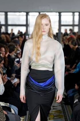 Burc Akyol ready to wear fall winter 2025-2026, Paris, 11 March 2025 Burc Akyol ready to wear fall winter 2025-2026 runway show at Paris fashion week on 11 March 2025., Credit:xxx Avalon Paris, France  Copyright: xxxxx xAvalonx 0974899032