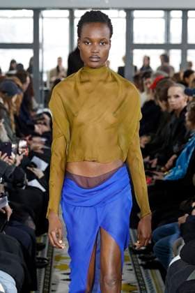 Burc Akyol ready to wear fall winter 2025-2026, Paris, 11 March 2025 Burc Akyol ready to wear fall winter 2025-2026 runway show at Paris fashion week on 11 March 2025., Credit:xxx Avalon Paris, France  Copyright: xxxxx xAvalonx 0974899066