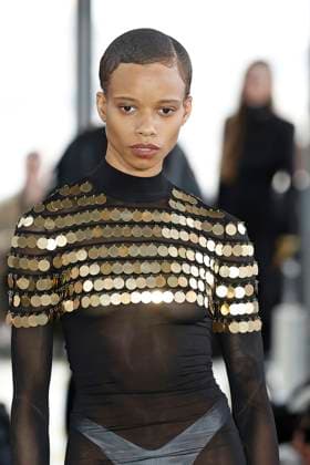 Burc Akyol ready to wear fall winter 2025-2026, Paris, 11 March 2025 Burc Akyol ready to wear fall winter 2025-2026 runway show at Paris fashion week on 11 March 2025., Credit:xxx Avalon Paris, France  Copyright: xxxxx xAvalonx 0974899548