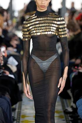 Burc Akyol ready to wear fall winter 2025-2026, Paris, 11 March 2025 Burc Akyol ready to wear fall winter 2025-2026 runway show at Paris fashion week on 11 March 2025., Credit:xxx Avalon Paris, France  Copyright: xxxxx xAvalonx 0974899852