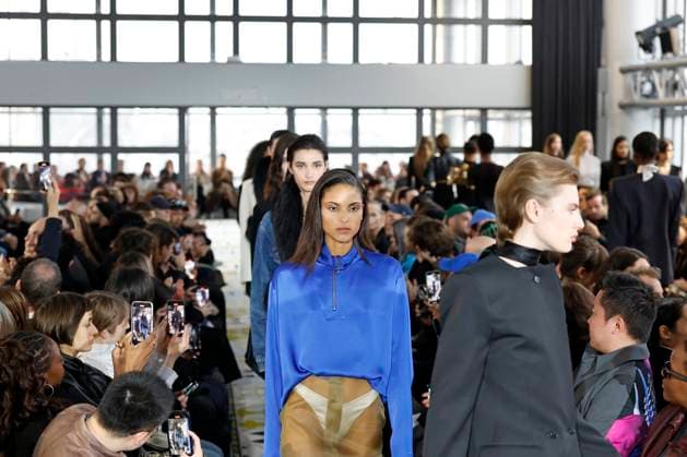 Burc Akyol ready to wear fall winter 2025-2026, Paris, 11 March 2025 Burc Akyol ready to wear fall winter 2025-2026 runway show at Paris fashion week on 11 March 2025., Credit:xxx Avalon Paris, France  Copyright: xxxxx xAvalonx 0974901035