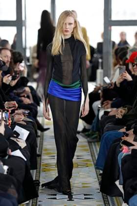 Burc Akyol ready to wear fall winter 2025-2026, Paris, 11 March 2025 Burc Akyol ready to wear fall winter 2025-2026 runway show at Paris fashion week on 11 March 2025., Credit:xxx Avalon Paris, France  Copyright: xxxxx xAvalonx 0974901106