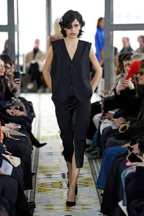 Burc Akyol ready to wear fall winter 2025-2026, Paris, 11 March 2025 Burc Akyol ready to wear fall winter 2025-2026 runway show at Paris fashion week on 11 March 2025., Credit:xxx Avalon Paris, France  Copyright: xxxxx xAvalonx 0974901261