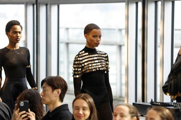 Burc Akyol ready to wear fall winter 2025-2026, Paris, 11 March 2025 Burc Akyol ready to wear fall winter 2025-2026 runway show at Paris fashion week on 11 March 2025., Credit:xxx Avalon Paris, France  Copyright: xxxxx xAvalonx 0974901560