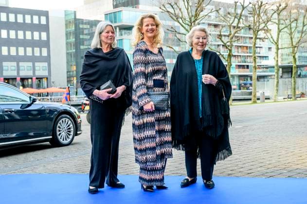 12-03-2025 The Hague Princess Beatrix and Princess Mabel and Mabel her mother Florence Malde Gijsberdina Koomanattend the presentation of the 11st Prince Friso Engineering Award in the auditorium of The Hague University of Applied Sciences in The Hague. Â  Copyright: xPPEx