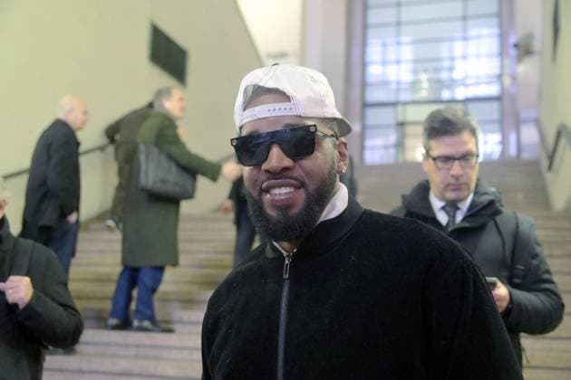 Milan, Samardo Samuels, Former Basketball Player, In Court Milan, Basketball Player, basketball, in court at the hearing of the GIP Milan Milan Italy  Copyright: xIPA ABACAx