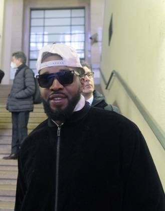 Milan, Samardo Samuels, Former Basketball Player, In Court Milan, Basketball Player, basketball, in court at the hearing of the GIP Milan Milan Italy  Copyright: xIPA ABACAx