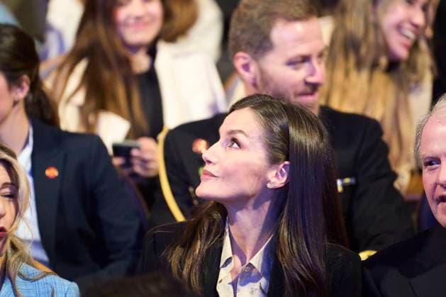 Queen Letizia attends the second stage of the Tour del Talento 2025 in Almeria Queen Letizia of Spain attends Princess of Girona Award ˜Art 2025™ proclamation ceremony, in the second stage of the ˜Tour of Talent™ at Maestro Padilla Auditorium on March 14, 2025 in Almeria, Spain Photo by IMAGO MPG Almeria Maestro Padilla Auditorium Andalucia Spain  Copyright: xMPGx