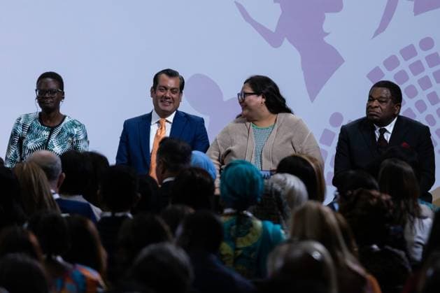 March 14, 2025, Mexico City, Mexico: Mexican President CLAUDIA SHEINBAUM PARDO led, at the National Palace, the opening ceremony of the Inter-Parliamentary Union s (IPU) World Conference of Women Parliamentarians. According to the event organizers, more than 300 participants from around the world will attend. Mexico City Mexico - ZUMAl178 20250314_znp_l178_007 Copyright: xCristianxLeyvax