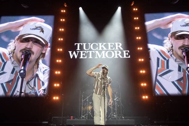 Tucker Wetmore performs at Country 2 Country Music Festival 2025 Friday at O2 Arena, London, UK American singer-songwriter Tucker Wetmore performs at the Country 2 Country (C2C) Music Festival - O2 Arena, London, England, UK on Friday 14 March 2025., Credit:Justin Ng Avalon UK, England, London, O2 Arena  Copyright: xJustinxNgx xAvalonx 0975804686