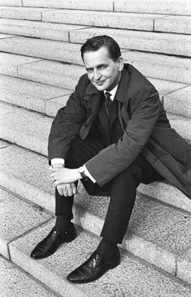 Olof Palme. Schwedischer sozialdemokratischer Politiker und Ministerpräsident. Geboren am 14. Oktober 1927. Ermordet am 28. Februar 1986. Hier abgebildet im Oktober 1965 Olof Palme. Swedish social democratic politican and prime minister. Born october 14 1927. Murdered february 28 1986. Pictured here in october 1965 Copyright: imageBROKER Sjoberg ibljsj12898592.jpg