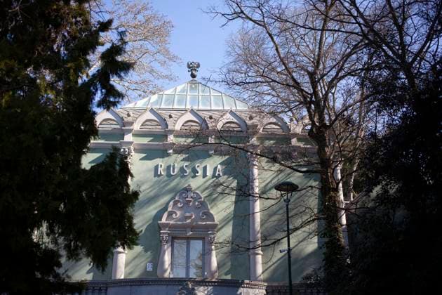 Italien, Venetien, Venedig REISE - 15.03.2025, Italien, ITA, Venetien, Venedig ++ TRAVEL ITALY ++ Biennale di Venezia - Baustelle - Umbau - Pavillion von Russland - RUS Venetien *** Italy, Veneto, Venice TRAVEL 15 03 2025, Italy, ITA, Veneto, Venice TRAVEL ITALY Biennale di Venezia Construction site Reconstruction Pavilion of Russia RUS Veneto venedig_729