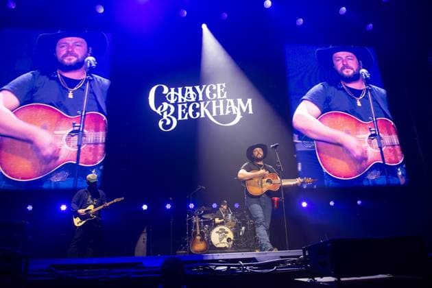 Chayce Beckham performs at Country 2 Country Music Festival 2025, Saturday - O2 Arena, London, UK American singer-songwriter Chayce Beckham performs at the Country 2 Country (C2C) Music Festival - O2 Arena, London, England, UK on Saturday 15 March 2025., Credit:Justin Ng Avalon UK, England, London, O2 Arena Copyright: xJustinxNgx xAvalonx 0976136702
