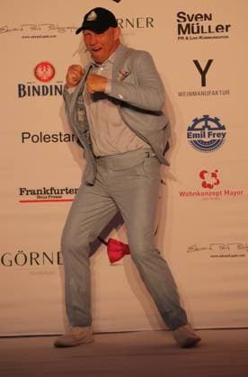 15 03 2025 Neu Isenburg, Hotel Hilton Clothes make the man Benefit Gala Fashion show Celebrities on the catwalk Ex boxer Axel Schulz DFL DFB REGULATIONS PROHIBIT ANY USE OF PHOTOGRAPHS AS IMAGE SEQUENCES AND OR QUASI VIDEO HP
