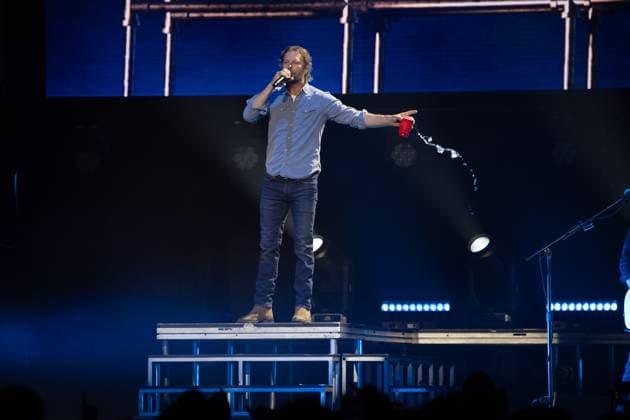 Dierks Bentley headlines Country 2 Country Music Festival 2025, Saturday - O2 Arena, London, UK please note photos are strictly for editorial purposes only American singer-songwriter Dierks Bentley headlines the Country 2 Country (C2C) Music Festival - O2 Arena, London, England, UK on Saturday 15 March 2025., Credit:Justin Ng Avalon UK, England, London, O2 Arena  Copyright: xJustinxNgx xAvalonx 0976155718