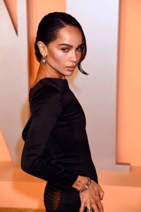 2025 Vanity Fair Oscar Party Hosted By Radhika Jones - Arrivals BEVERLY HILLS, CALIFORNIA - MARCH 02: Zoe Kravitz attends the 2025 Vanity Fair Oscar Party Hosted By Radhika Jones at Wallis Annenberg Center for the Performing Arts on March 02, 2025 in Beverly Hills, California., Credit:Jeffrey Mayer Avalon United States, CA, Beverly Hills, Wallis Annenberg Center For The  Copyright: xJeffreyxMayerx xAvalonx 0976299252