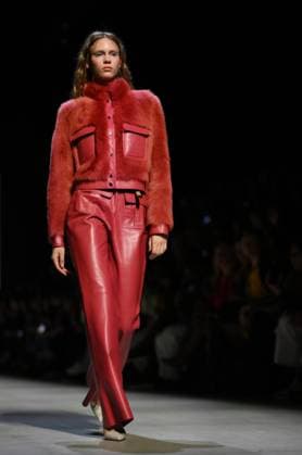 Russia Moscow Fashion Week 8880252 16.03.2025 A model presents a creation by Turkish brand EMRE ERDEMOGLU during the 4th Moscow Fashion Week at the Manege Central Exhibition Hall in Moscow, Russia. Grigory Sysoev Sputnik Moscow Russia  Copyright: xGrigoryxSysoevx