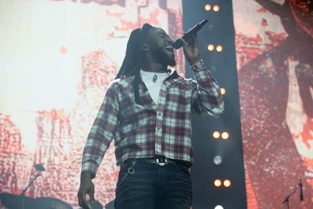 Shaboozey (born Collins Obinna Chibueze) performs at The Country 2 Country Music Festival 2025, Sunday - O2 Arena, London, UK American rapper and singer-songwriter Shaboozey (born Collins Obinna Chibueze) performs at the Country 2 Country (C2C) Music Festival - O2 Arena, London, England, UK on Sunday 16 March 2025., Credit:Justin Ng Avalon UK, England, London, O2 Arena Copyright: xJustinxNgx xAvalonx 0976424220