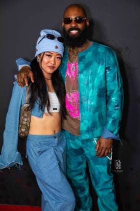 March 16, 2025, Los Angeles, California, USA: LIL TAKEOUT and BRANDEN LEE The Garden of Forking Paths Spring Fashion Show by SELENEE at the Neue House in Los Angeles, California on March 16, 2025. Los Angeles USA - ZUMAw213 20250316_zep_w213_077 Copyright: xClutchxPocketsxWamblix