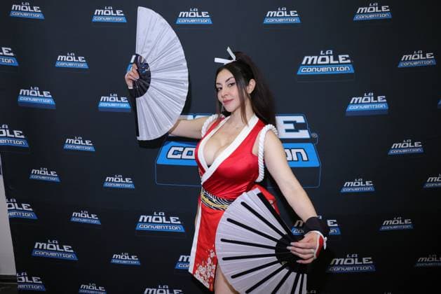 La Mole Convention 2025 - Day 3 The cosplayer Fabibi World poses for photos during La Mole 2025, comics convention and cosplayers at Mexico City World Trade Center. on March 16, 2025 in Mexico City, Mexico. (Photo by Yamak Perea Eyepix Group) Copyright: xYamakxPerea xEyepixxGroupx YP_17032025_147553