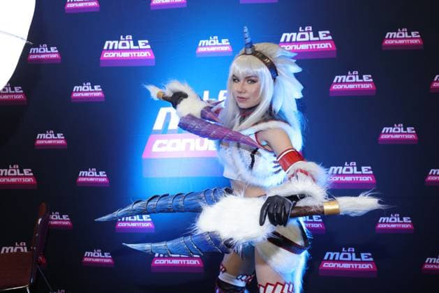 La Mole Convention 2025 - Day 3 The cosplayer Daniss Doll poses for photos during La Mole 2025, comics convention and cosplayers at Mexico City World Trade Center. on March 16, 2025 in Mexico City, Mexico. (Photo by Yamak Perea Eyepix Group) Copyright: xYamakxPerea xEyepixxGroupx YP_17032025_147571