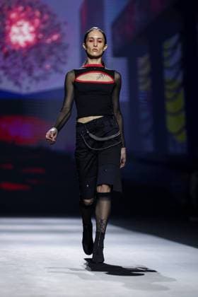 Bipa fashion show Models during a fashion show Helen Kelen at the Bipa fashion event in Zagreb, March 20, 2025, Croatia Photo; Matija Habljak PIXSELL  MatijaxHabljak PIXSELL
