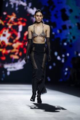 Bipa fashion show Models during a fashion show Helen Kelen at the Bipa fashion event in Zagreb, March 20, 2025, Croatia Photo; Matija Habljak PIXSELL  MatijaxHabljak PIXSELL