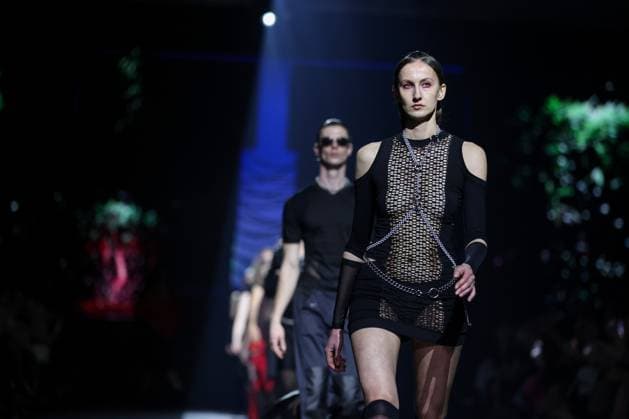 Bipa fashion show Models during a fashion show Helen Kelen at the Bipa fashion event in Zagreb, March 20, 2025, Croatia Photo; Matija Habljak PIXSELL  MatijaxHabljak PIXSELL