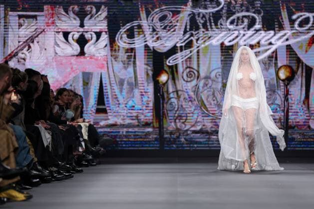 Bipa fashion show Models during a fashion show Ygia at the Bipa fashion event in Zagreb, March 20, 2025, Croatia Photo; Matija Habljak PIXSELL  MatijaxHabljak PIXSELL
