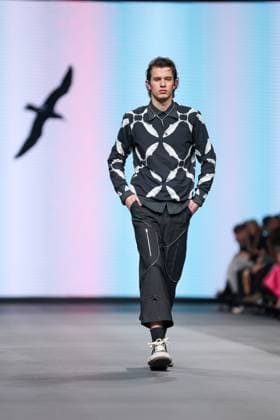 Bipa fashion show Models during a fashion show Vicko Racetin at the Bipa fashion event in Zagreb, March 20, 2025, Croatia Photo; Matija Habljak PIXSELL  MatijaxHabljak PIXSELL