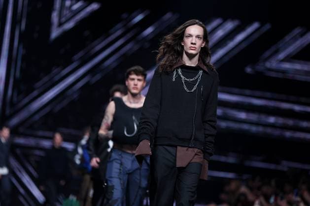 Bipa fashion show Models during a fashion show Vicko Racetin at the Bipa fashion event in Zagreb, March 20, 2025, Croatia Photo; Matija Habljak PIXSELL  MatijaxHabljak PIXSELL