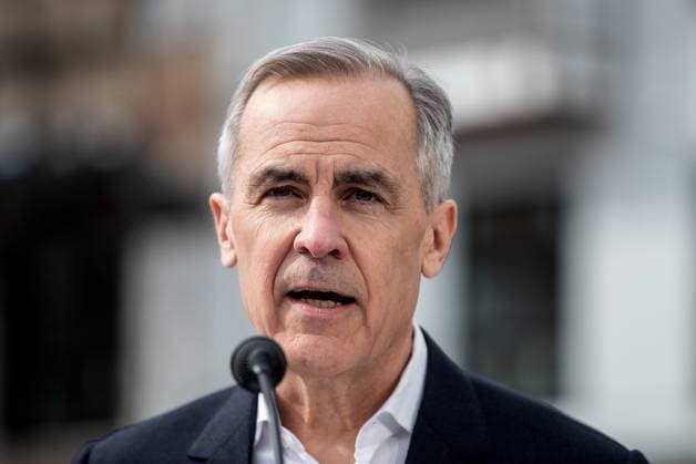 March 20, 2025, Edmonton, Ab, CANADA: Prime Minister Mark Carney announce funding for houses during a visit to Edmonton, Thursday, March 20, 2025. Edmonton CANADA  - ZUMAc35_ 20250320_zaf_c35_118 Copyright: xJasonxFransonx