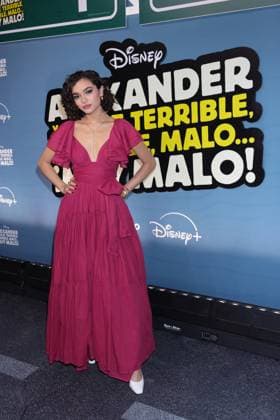 March 21, 2025, Mexico City, Ciudad de Mexico, Mexico: Paulina Chavez attends the red carpet for Alexander and the Terrible, Horrible, No Good, Very Bad Road Trip film premiere at Sofitel Mexico City Reforma. on March 21, 2025 in Mexico City, Mexico. Mexico City Mexico - ZUMAe321 20250321_zea_e321_018 Copyright: xYamakxPereax